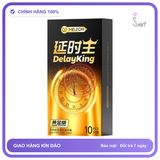 Bao cao su Meleon Delay King Gold Edition kéo dài thời gian hộp 10 cái
