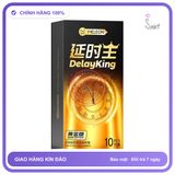 Bao cao su Meleon Delay King Gold Edition kéo dài thời gian hộp 10 cái