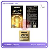Bao cao su Meleon Delay King Gold Edition kéo dài thời gian hộp 10 cái