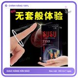 Bao cao su Susu siêu mỏng hộp 12 chiếc kéo dài thời gian chính hãng hàng nhập khẩu