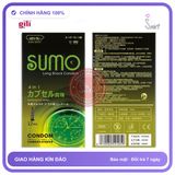 Bao cao su Sumo siêu mỏng hộp 12 chiếc kéo dài thời gian chính hãng hàng nhập khẩu