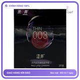 Bao cao su Drywell Ultra Thin 003 siêu mỏng hộp 3 cái