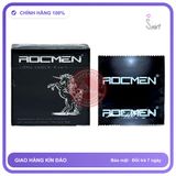 Bao cao su Rocmen Long Shock 4in1 hộp 3 chiếc kéo dài thời gian chính hãng