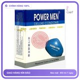 Bao cao su Powermen Viagra hộp 3 chiếc kéo dài thời gian chính hãng