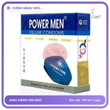 Bao cao su Powermen Viagra hộp 3 chiếc kéo dài thời gian chính hãng