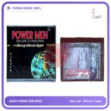 Bao cao su Powermen Cá Ngựa hộp 3 chiếc kéo dài thời gian chính hãng