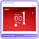 Bao cao su siêu mỏng Olo 0.01 Đỏ hộp 10 chiếc chính hãng hàng nhập khẩu