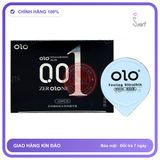 Bao cao su siêu mỏng Olo 0.01 Đen hộp 10 chiếc chính hãng hàng nhập khẩu