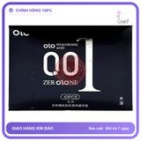 Bao cao su siêu mỏng Olo 0.01 Đen hộp 10 chiếc chính hãng hàng nhập khẩu