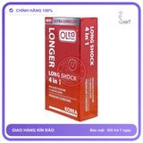 Bao cao su kéo dài thời gian Oleo Lambo 4in1 hộp 12 chiếc chính hãng hàng nhập khẩu