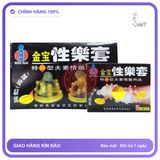 Bao cao su tăng khoái cảm Gold Bi hộp 2 chiếc chính hãng hàng nhập khẩu