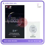 Bao cao su Drywell Ultra Thin 003 siêu mỏng hộp 12 cái