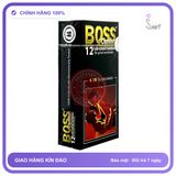 Bao cao su Boss 4in1 Long Shock hộp 12 kéo dài thời gian chính hãng hàng nhập khẩu