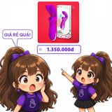 Máy rung âm đạo bú hút điểm g Pretty Love Ralap siêu kích thích