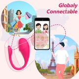 Trứng rung đầu dương vật điều khiển từ xa qua app Maiya