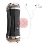 Âm đạo giả 2 đầu Luba rung rên, có tai phone