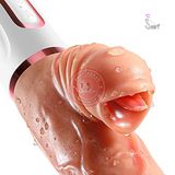 Dương vật giả Wistone Detonate Climax rung nhấp chuyển động đẩy tới và lui liếm sưởi ấm
