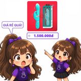 Dương vật giả Pretty Love Twinkled Tenderness rung nhấp chuyển động đẩy tới và lui xoay bi siêu sướng