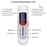 Máy tự động Leten A380 II rung nhấp chuyển động đẩy tới và lui co bóp, rên rỉ
