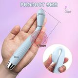Que rung điểm g massage âm đạo Generic 10 tần số, toả nhiệt sưởi ấm