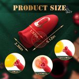 Máy liếm âm đạo hút và mút cực mạnh âm vật 2 trong 1 Tongue-Licked