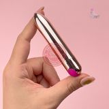 Trứng rung viên đạn inox Happy Dream siêu mạnh, sạc pin