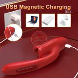 Dương vật giả Tongue Rose đá lưỡi kích thích điểm G