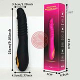Dương vật giả Rose rung nhấp chuyển động đẩy tới và lui ngoáy 12 chế độ