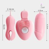 Bộ trứng rung 3 đầu Ankani massage ngực cho nữ