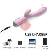 Dương vật có nhánh kích thích điểm G Fox Silver rung 10 chế độ