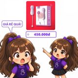 Trứng rung hình gấu LILO Lala Jumping 10 chế độ