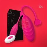 Trứng rung nòng nọc điều khiển từ xa Love Jump Egg 10 chế độ