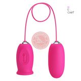 Trứng rung lưỡi liếm 2 đầu Pretty Love Daisy