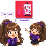 Trứng rung lưỡi liếm 2 đầu Pretty Love Daisy