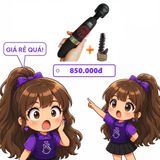 Chày rung massage kích thích điểm g nữ Luoge King Kong