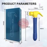 Dương vật giả nguỵ trang cây búa Hammer rung nhấp chuyển động đẩy tới và lui hút