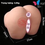 Khối mông giả silicon rung rên hút và mút cực mạnh cực sướng 3,9kg