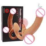 Dương vật giả cho les Yeain Double Enjoy Cannon rung nhấp chuyển động đẩy tới và lui