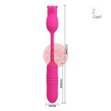 Trứng rung Pretty Love Nobikuma rung nhấp chuyển động đẩy tới và lui 3 chế độ