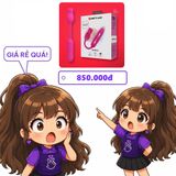 Trứng rung Pretty Love Nobikuma rung nhấp chuyển động đẩy tới và lui 3 chế độ