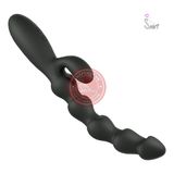 Máy rung kích thích hậu môn 2 nhánh Yunman Threaded