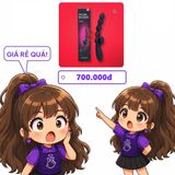 Máy rung kích thích hậu môn 2 nhánh Yunman Threaded