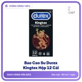 (Che Tên) Bao cao su durex hộp 12 cái, che tên sp Hỗ Trợ 24/7