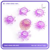 (Che Tên) Vòng Đeo Gai Silicone Cockring Bảo Mật Tuyệt Đối