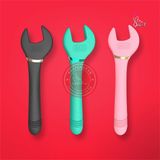 Dương vật giả nguỵ trang cờ lê Rockchip rung nhấp chuyển động đẩy tới và lui 10 chế độ