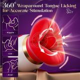 Lưỡi rung liếm hút và mút cực mạnh 3in1 Oral Sensation 10 chế độ