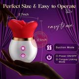 Lưỡi rung liếm hút và mút cực mạnh 3in1 Oral Sensation 10 chế độ