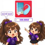Trứng rung cá voi Whale điều khiển từ xa pin sạc