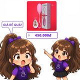 Trứng rung cá nóc gai điều khiển từ xa 12 chế độ
