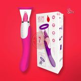 Máy rung âm đạo đa năng Wistone có lưỡi điểm G